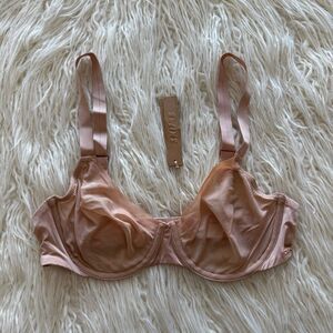 Skims No Show Unlined Demi Bra Mica Size 34C